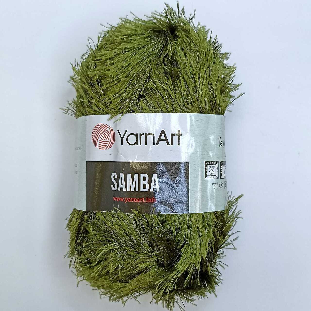 YarnArt Samba 100% полиэстер, 100гр 150м. Цвет: 530